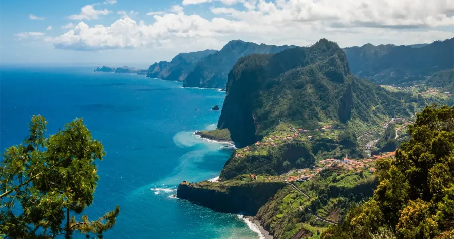 Hafenbild Funchal (Anker-Position)