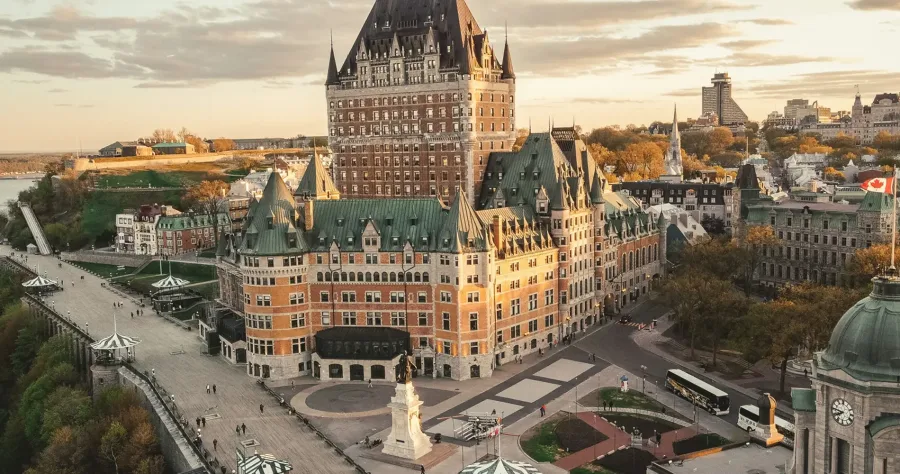 Hafenbild Quebec