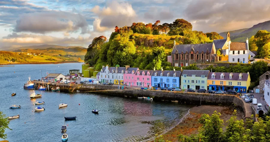 Hafenbild Portree