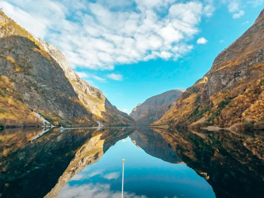 Hafenbild Welterbe-NÆRØYfjord-Passage