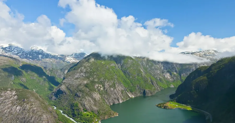 Hafenbild Romsdalsfjord-Passage