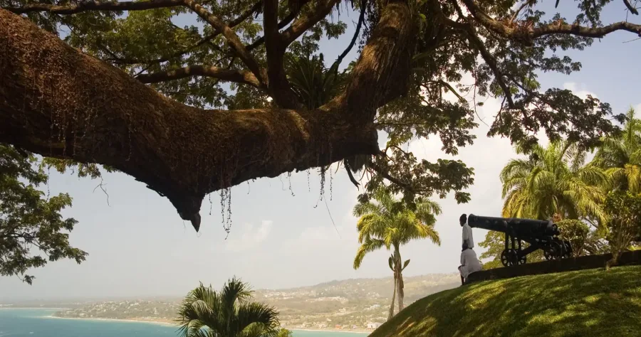 Hafenbild Scarborough (Tobago)