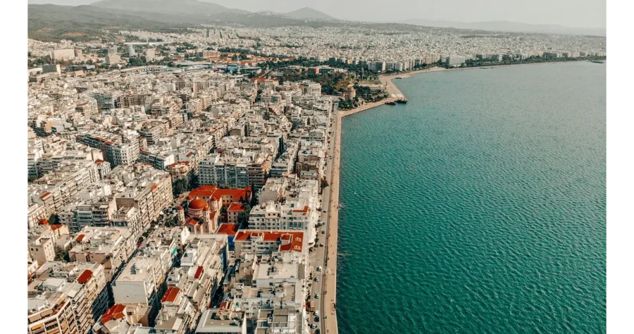 Hafenbild Thessaloniki