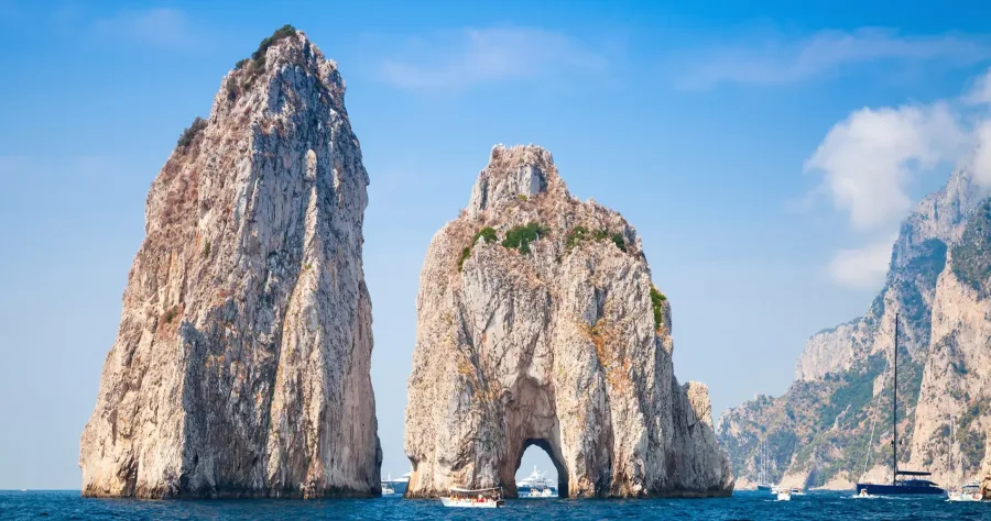 Hafenbild Capri