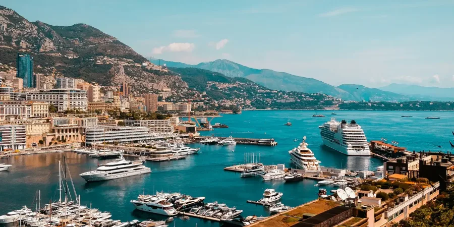 Hafenbild Monte Carlo