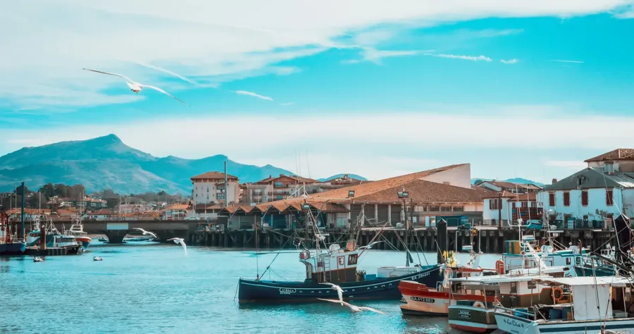 Hafenbild Saint-Jean-de-Luz