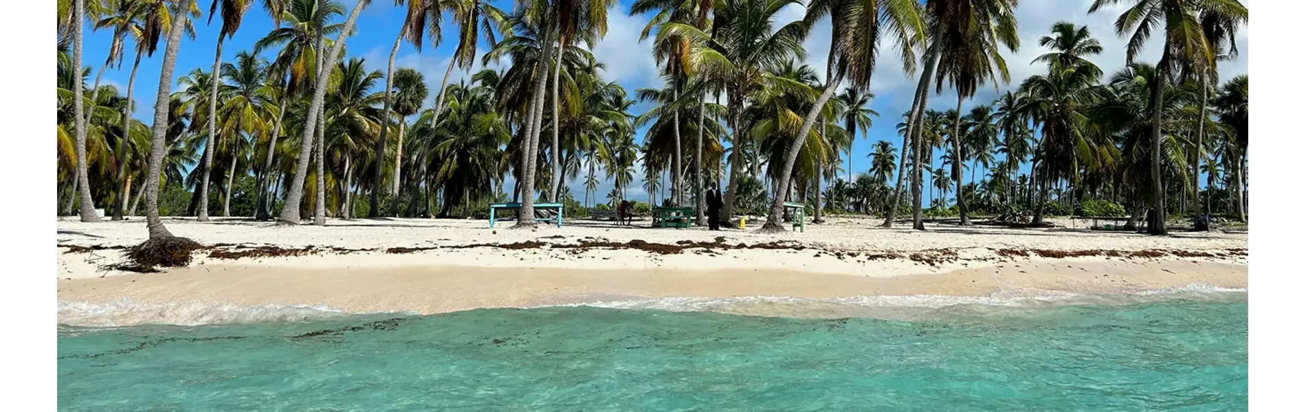 Hafenimpression Cayo Levantado