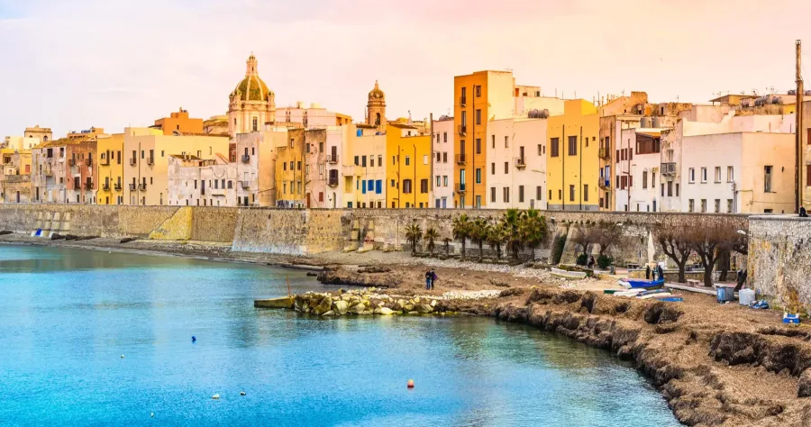 Hafenbild Trapani