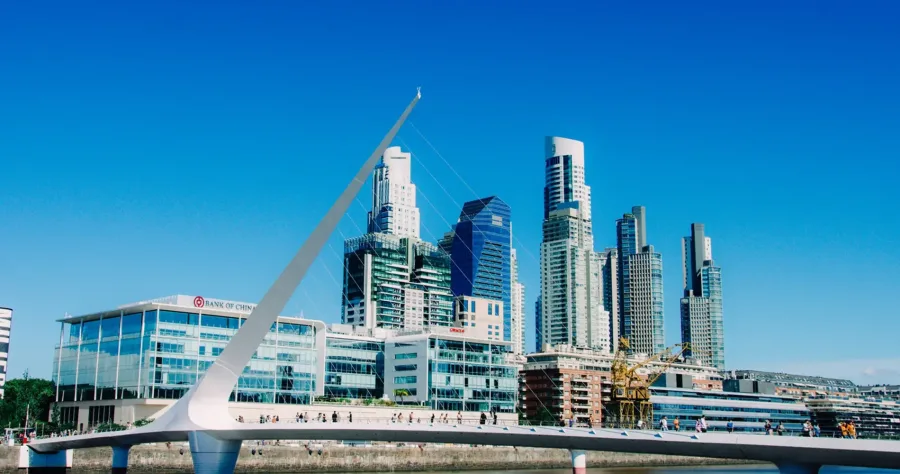 Hafenbild Puerto Madero