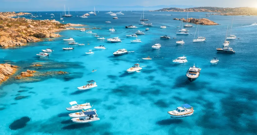Hafenbild Porto Cervo