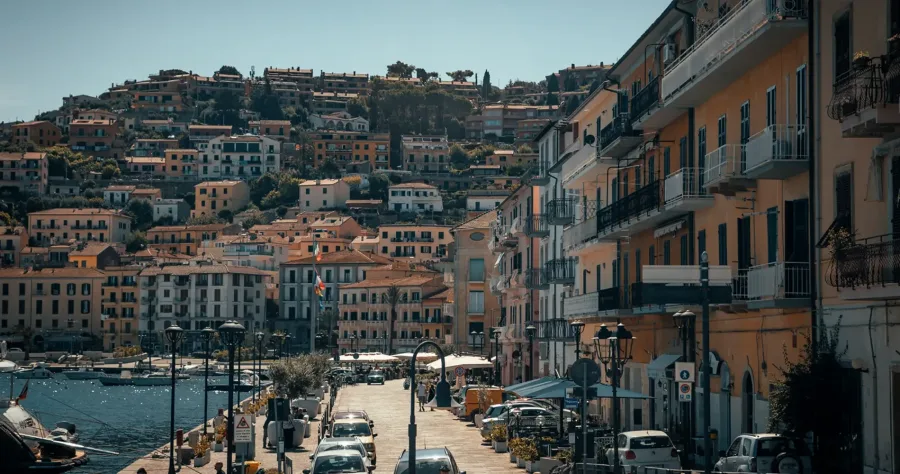 Hafenbild Porto Santo Stefano