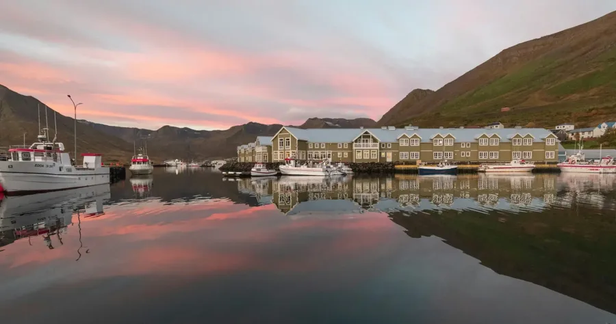 Hafenbild Siglufjordur