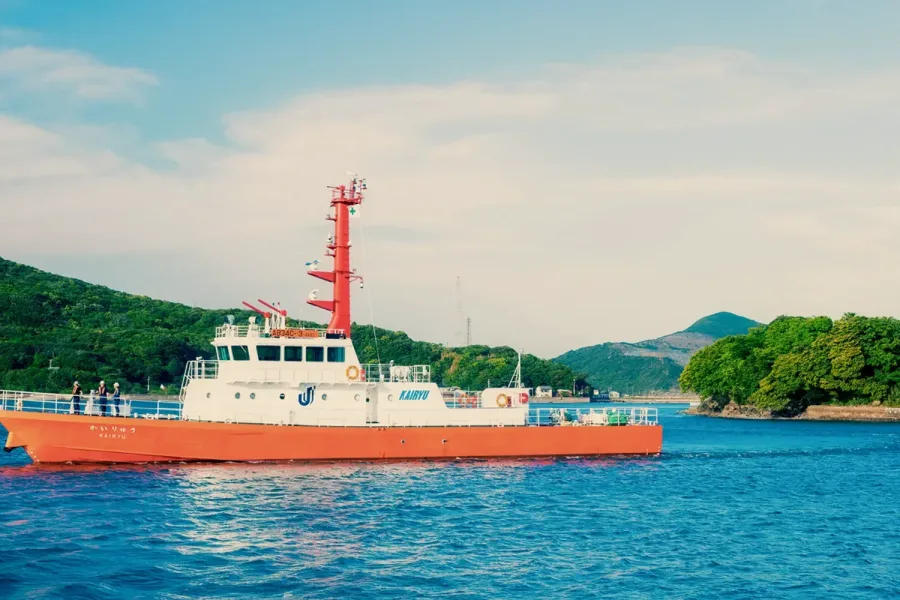 Hafenbild Toba
