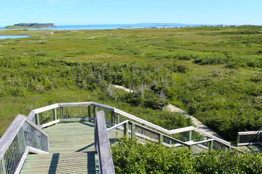 Hafenbild L’Anse aux Meadows 