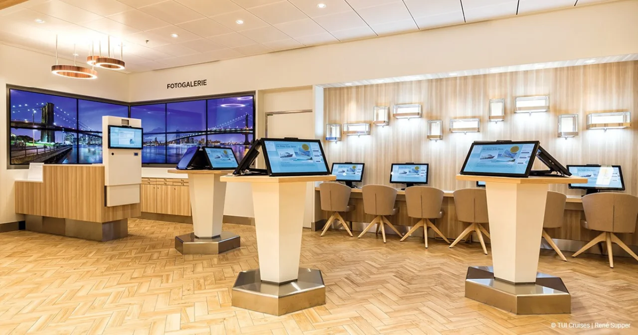 Fotogalerie mit Fotostudio