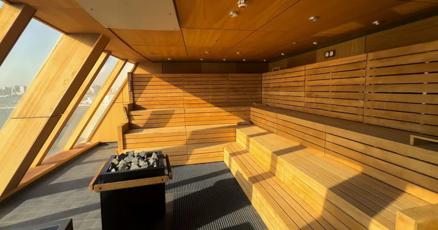 Finnische Sauna