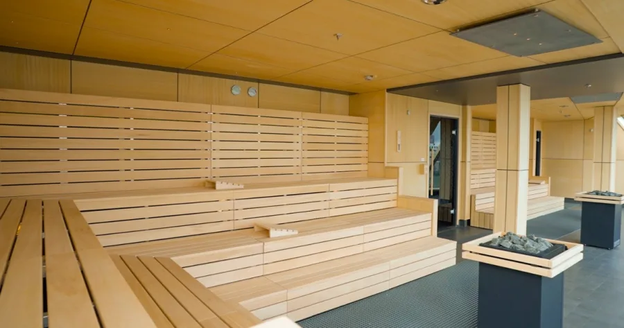 Finnische Sauna