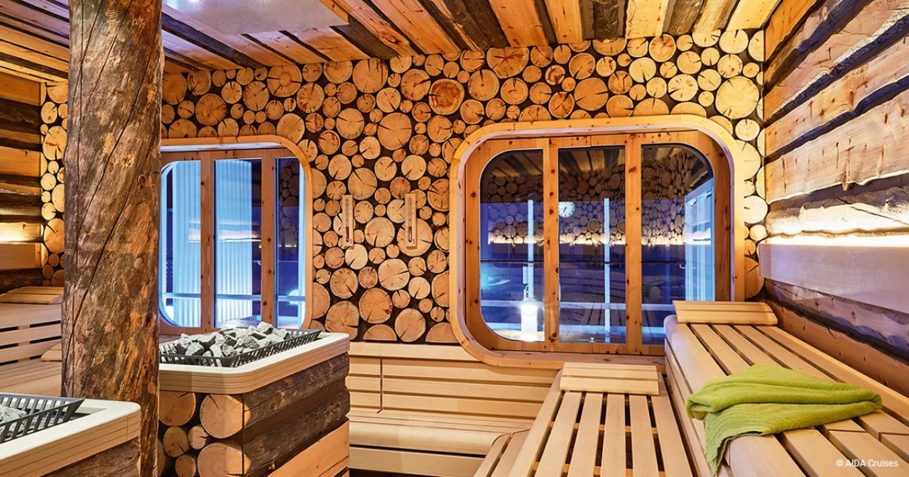 Finnische Sauna