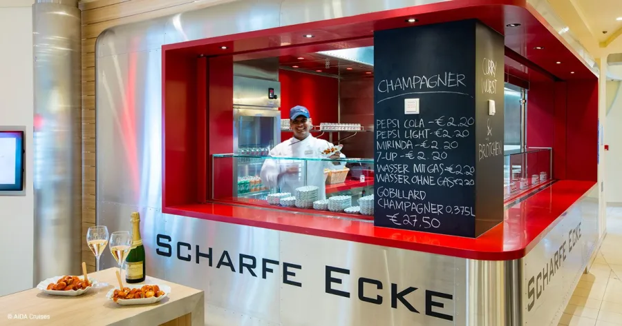 Scharfe Ecke