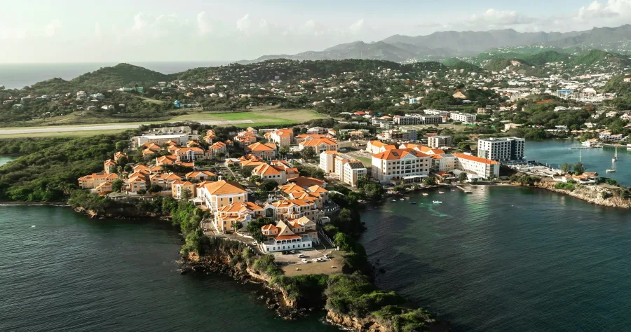 Hafenbild St. George's (Grenada)