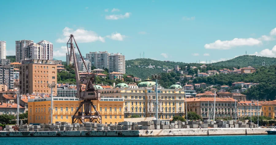 Hafenbild Rijeka