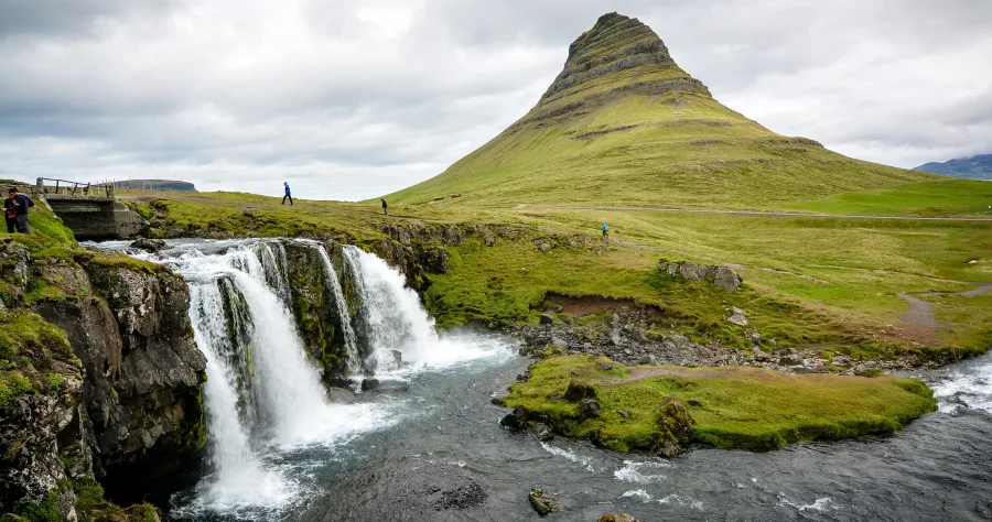 Hafenbild Isafjord (Island)