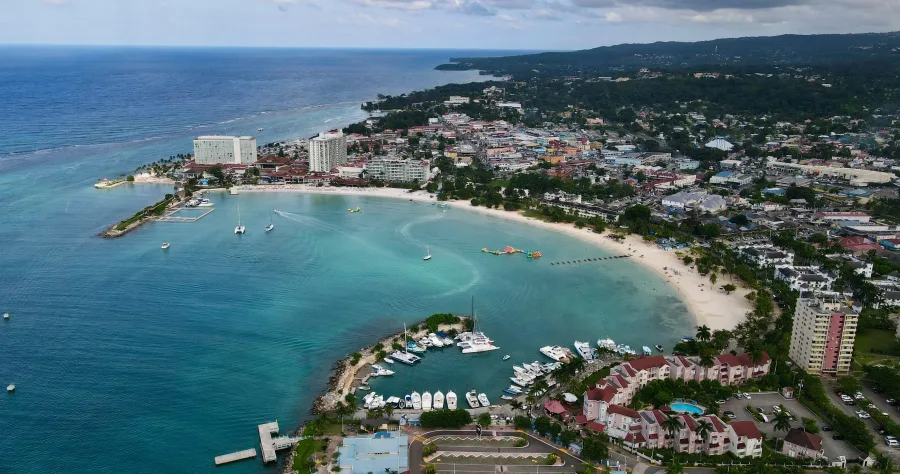 Hafenbild Ocho Rios (Jamaika)
