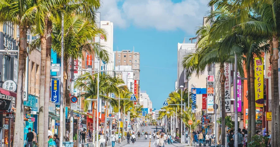 Hafenbild Naha (Okinawa)
