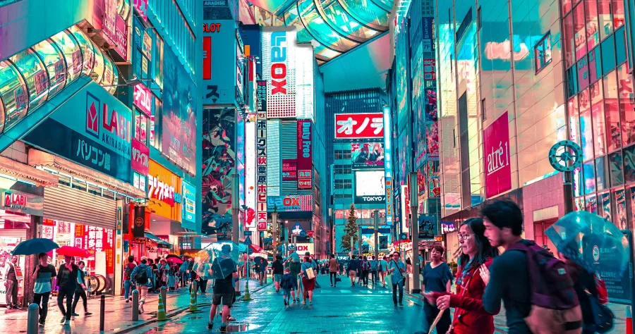 Hafenbild Tokyo