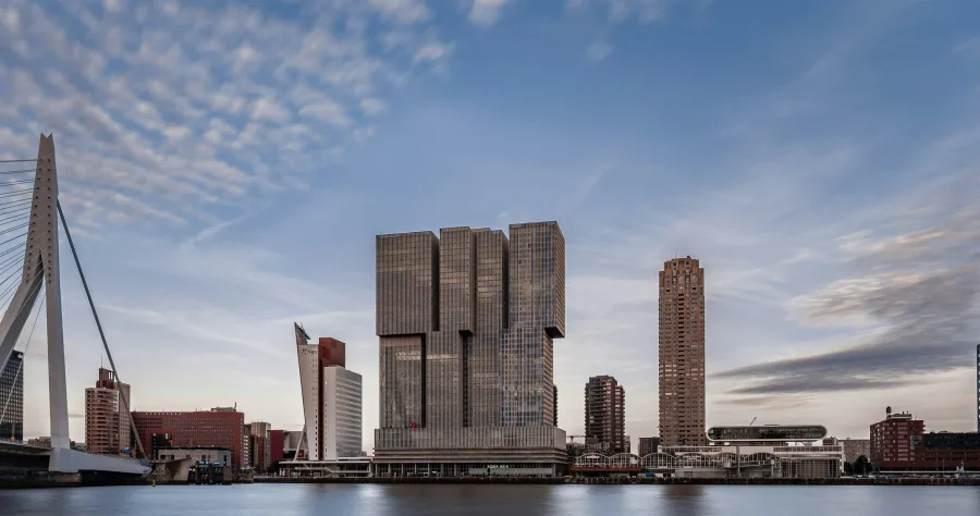 Hafenbild Rotterdam