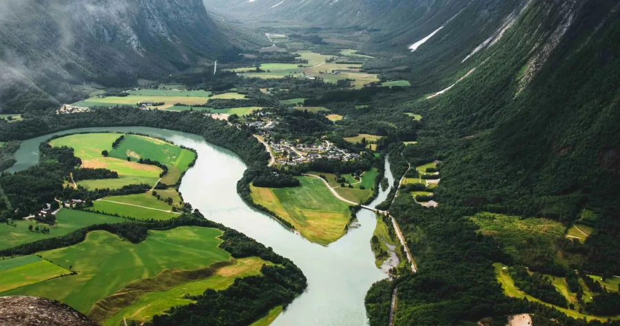 Hafenbild Andalsnes