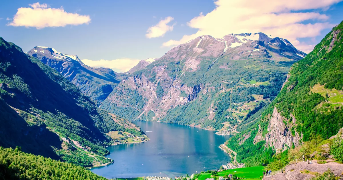 Hafenimpression Geiranger (Geirangerfjord)