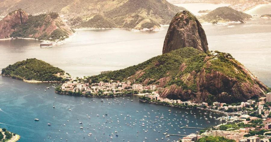 Hafenbild Rio De Janeiro
