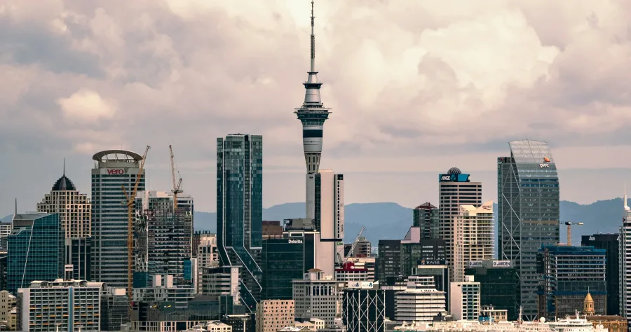 Hafenbild Auckland