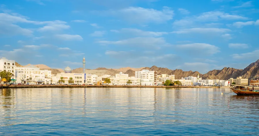 Hafenbild Muscat