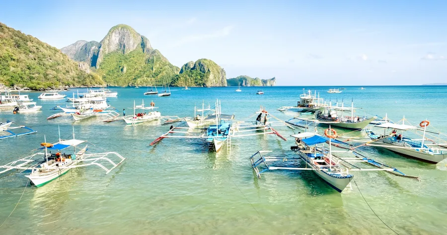 Hafenbild Puerto Princesa, Palawan