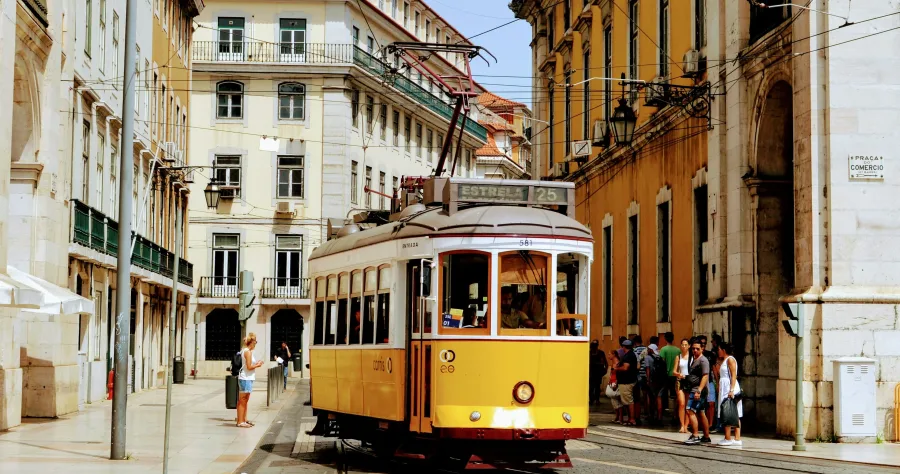 Hafenbild Lissabon