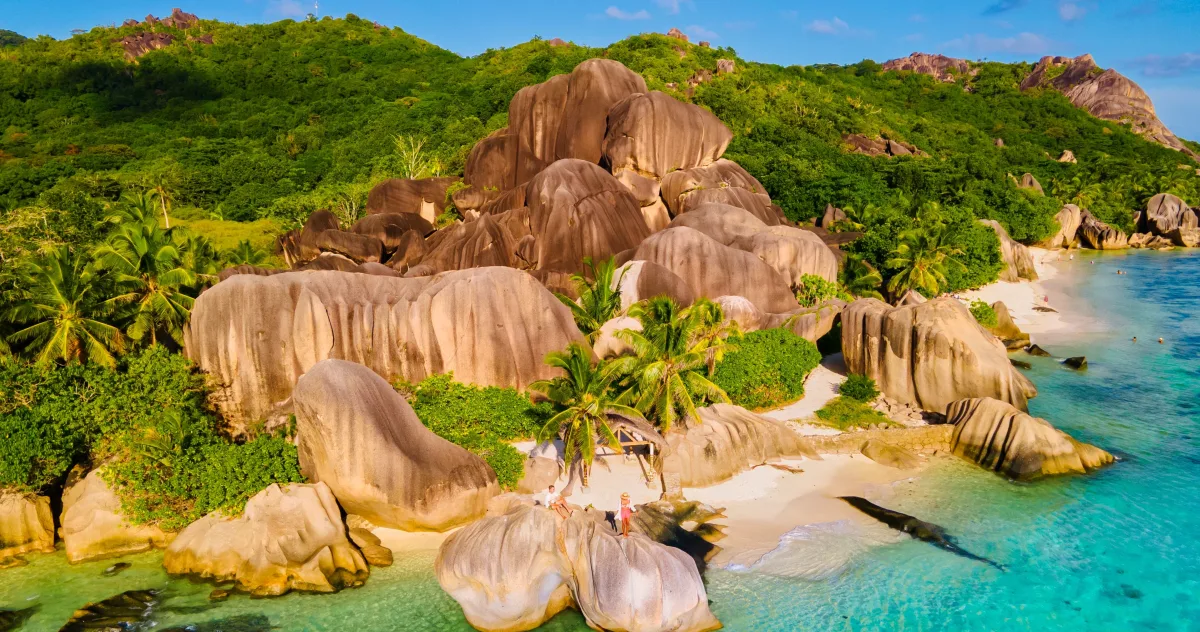 Hafenimpression La Digue