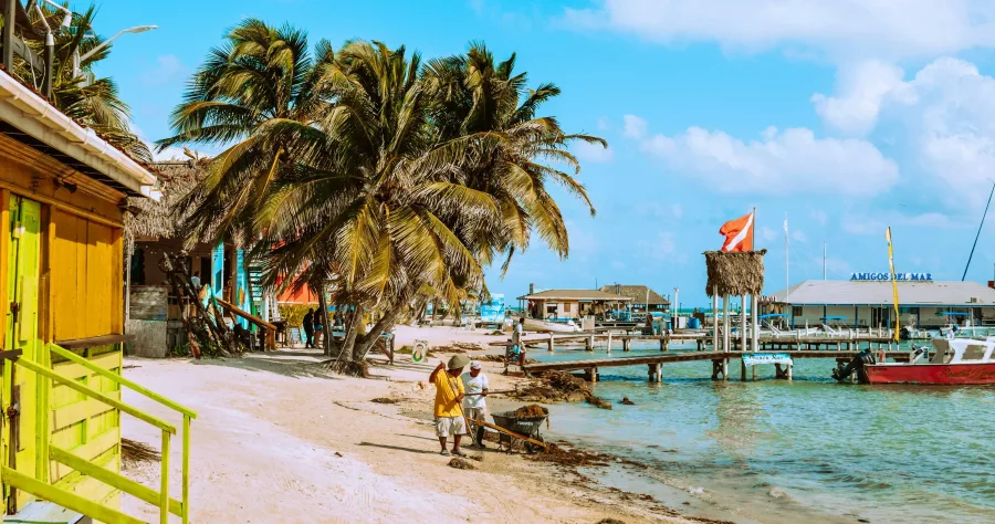 Hafenbild Belize