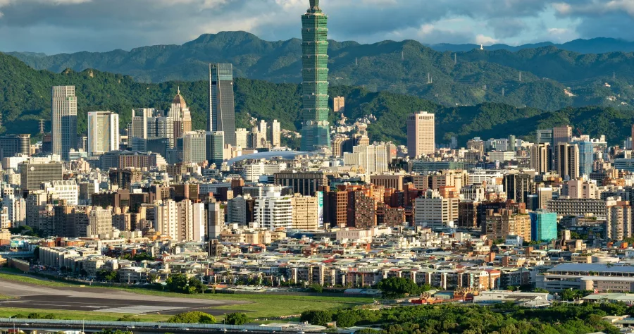 Hafenbild Keelung (Taipeh)