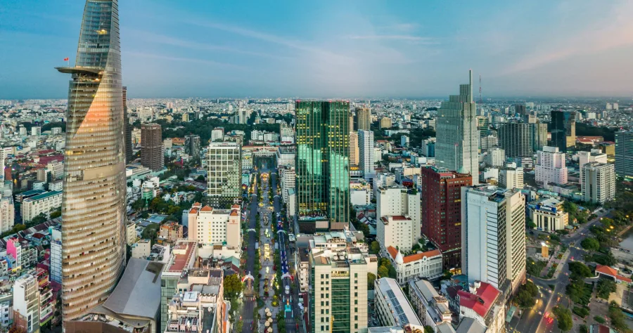 Hafenbild Phu My (Ho-Chi-Minh-Stadt)