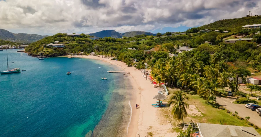 Hafenbild St. John's (Antigua)
