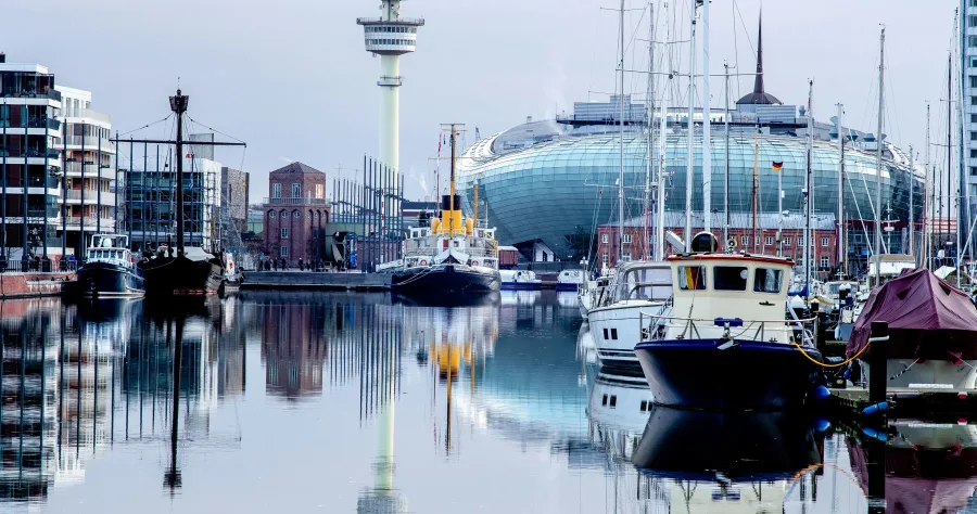 Hafenbild Bremerhaven