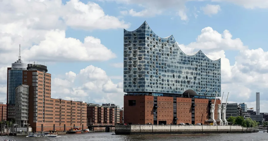 Hafenbild Hamburg