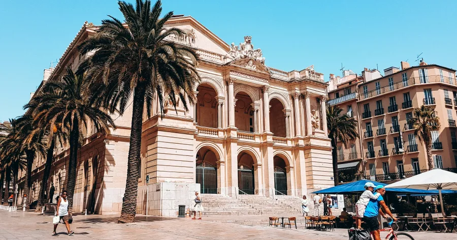 Hafenbild La Seyne (Toulon)