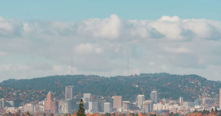 Hafenbild Portland (USA)