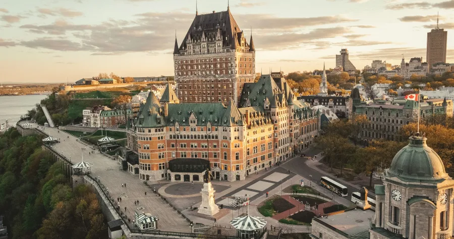 Hafenbild Quebec