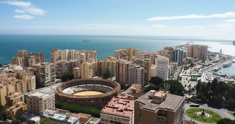 Hafenbild Málaga