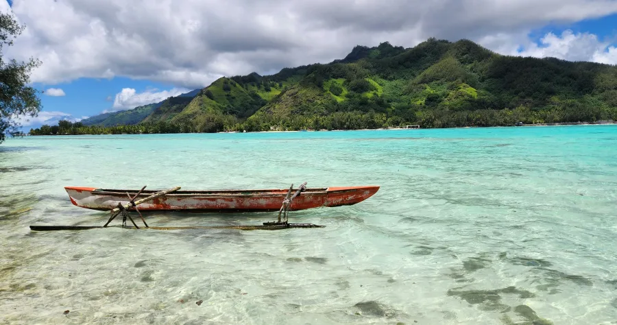 Hafenbild Moorea