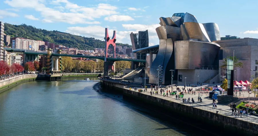 Hafenbild Bilbao